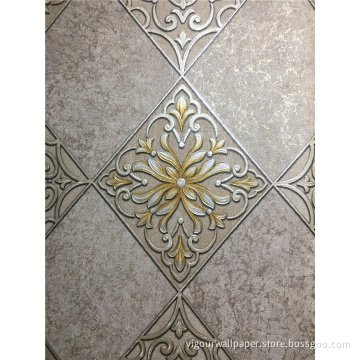 Kertas Dinding 106cm Desain Pelapis Dinding Wallpaper PVC